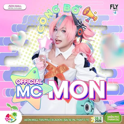 Poster công bố MC chính thức Mon tại Artist Day 21, ngày 08.11.2026